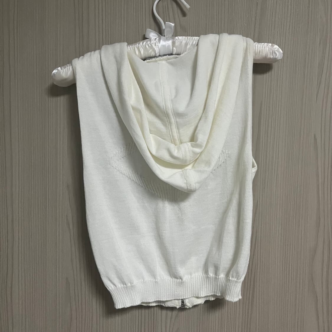 미스치프 롬버스 니트 베스트 조끼 상품이미지2