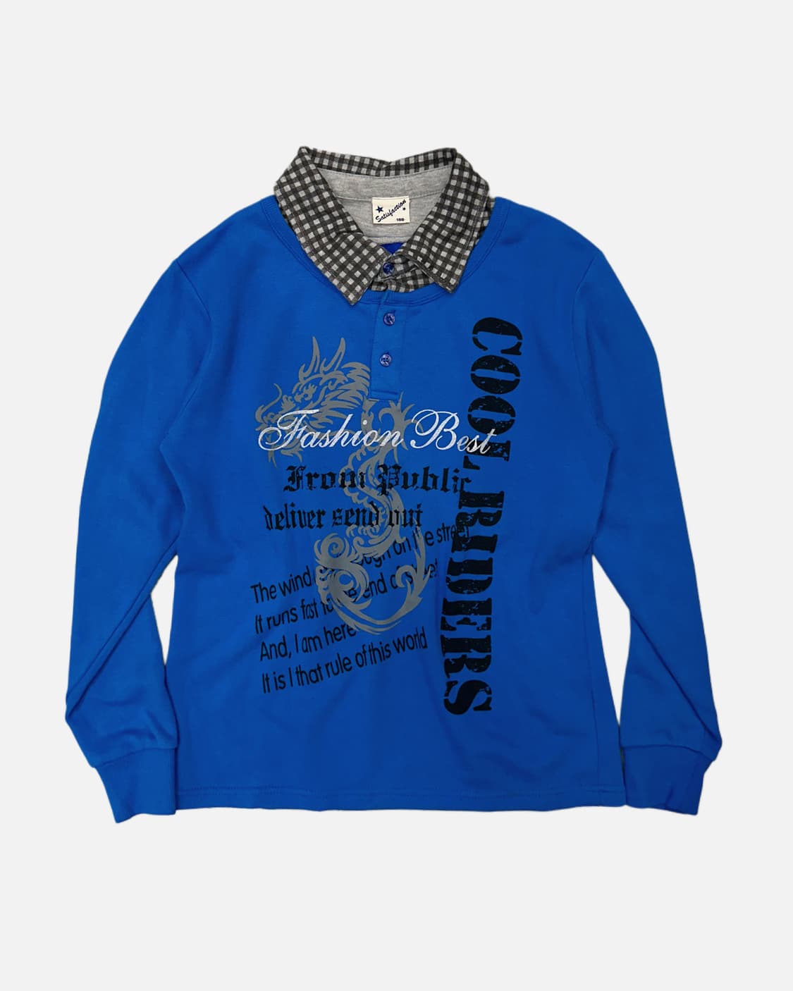 dragon lettering layered t-shirt 상품이미지1