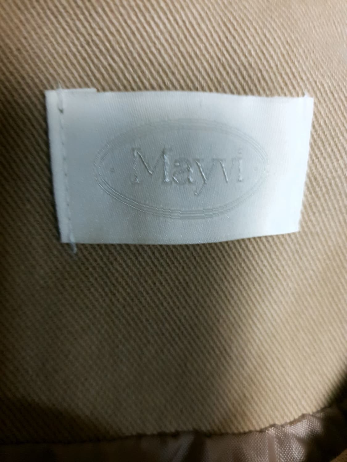 언더비 MAYVI 하이퀄리티 2WAY지퍼 집업 코튼 자켓 (F) 상품이미지4