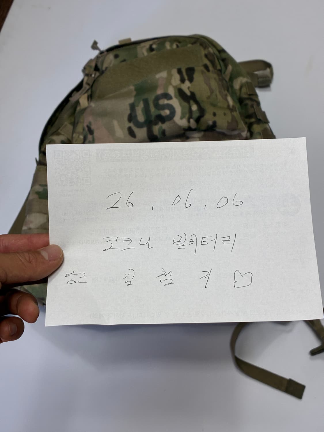 미군 오리지날 보급용 MOLLE II 미디움 럭색  상품이미지10