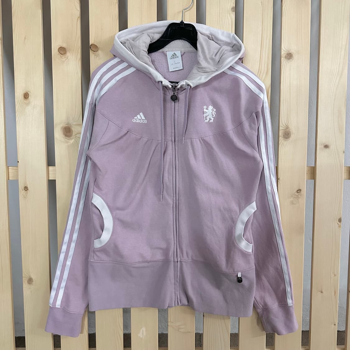 (S) 아디다스 라벤더 첼시 후드집업 상품이미지1