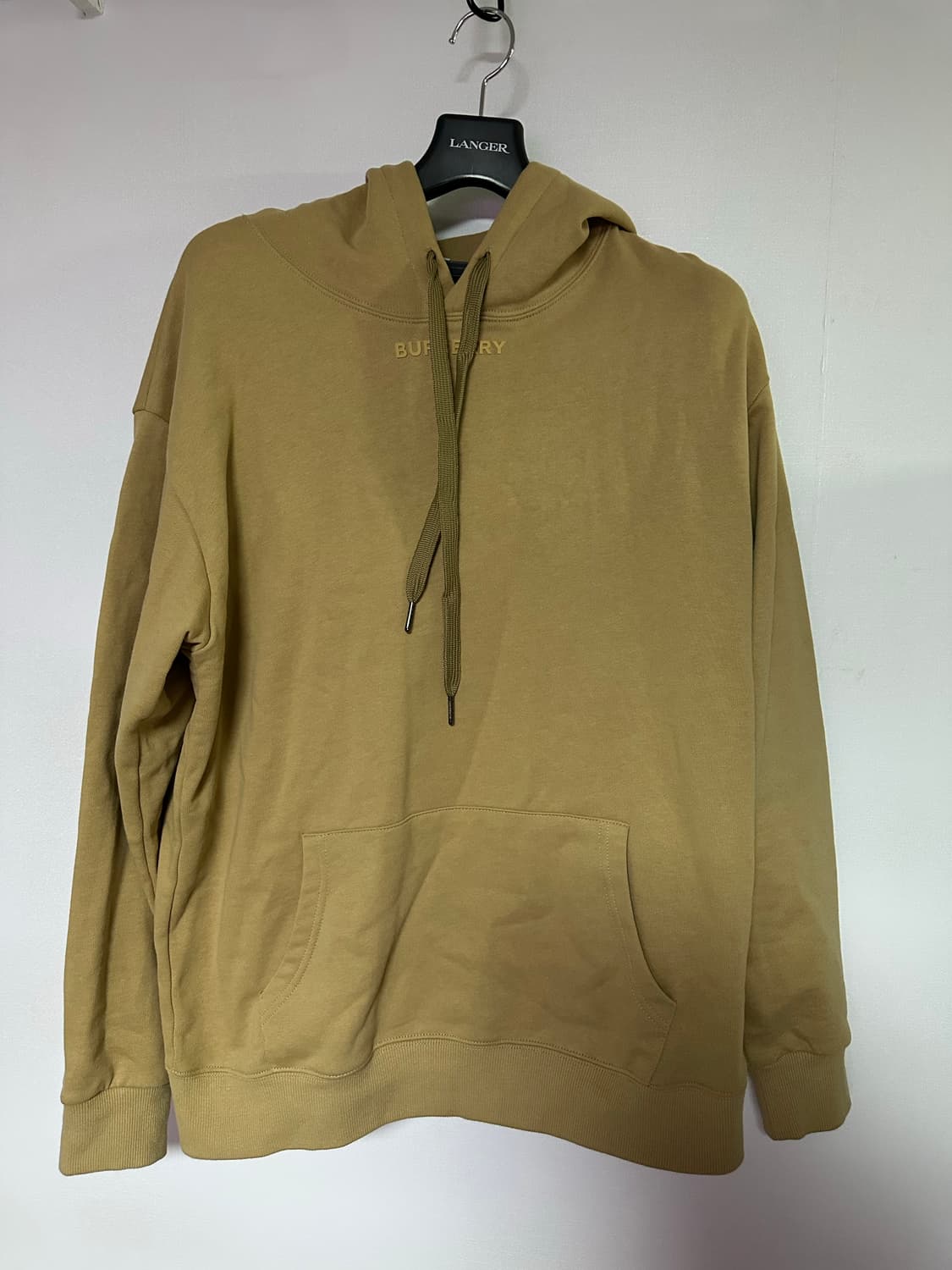 버버리 후드티 카키 브라운 상품이미지1