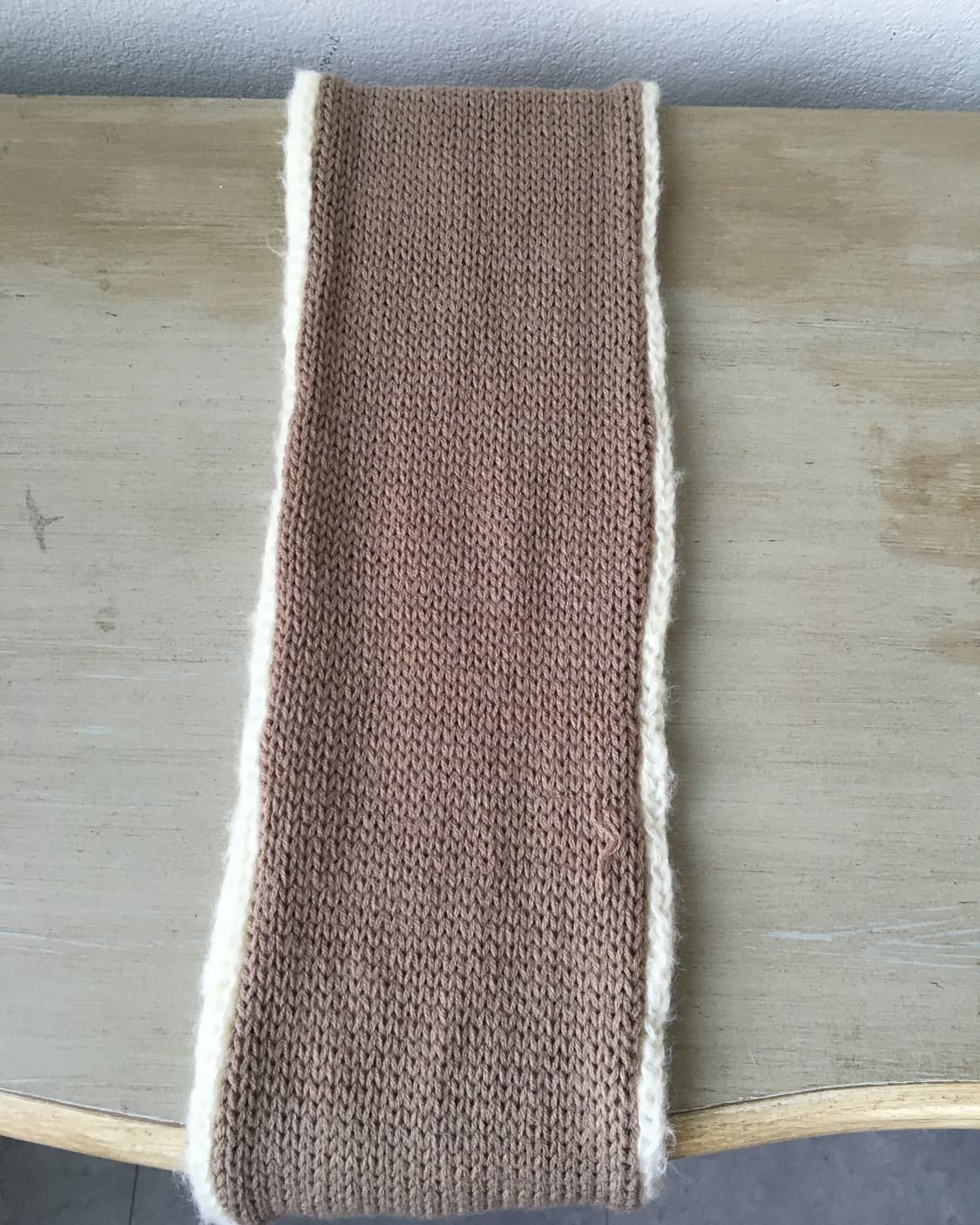  fur trimming knit reversible muffler 상품이미지3