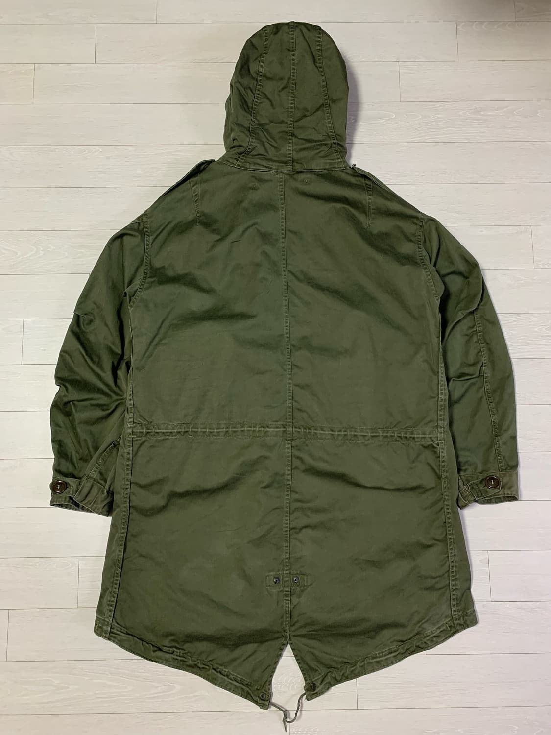 오리지널 M-51 피쉬테일 파카 1세대 진나단 풀세트 상품이미지2