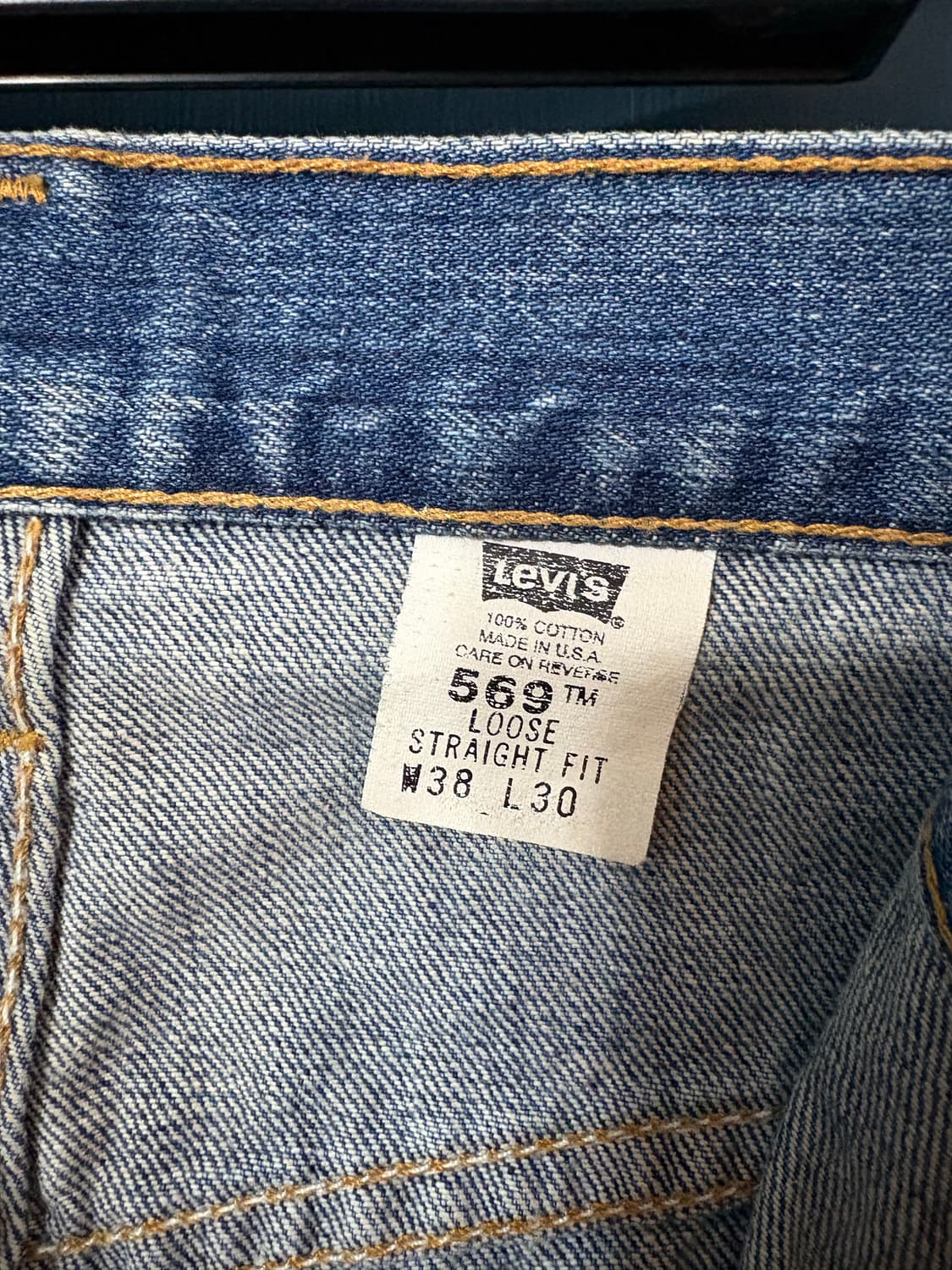 00‘s USA Levis 569 denim pant. 상품이미지5