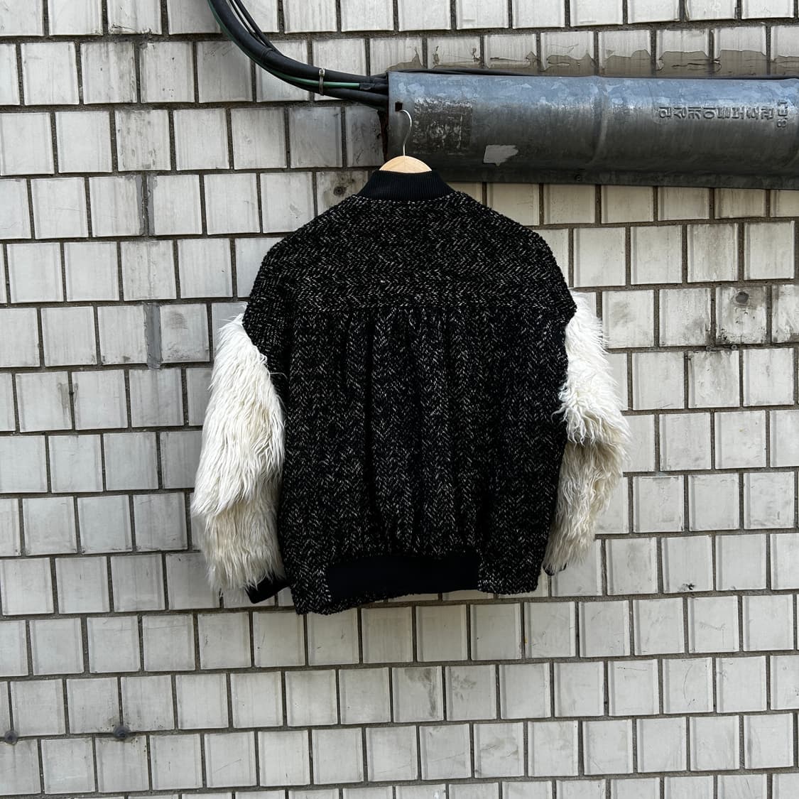 ROSEBUD 퍼 도킹 봄버자켓 상품이미지4