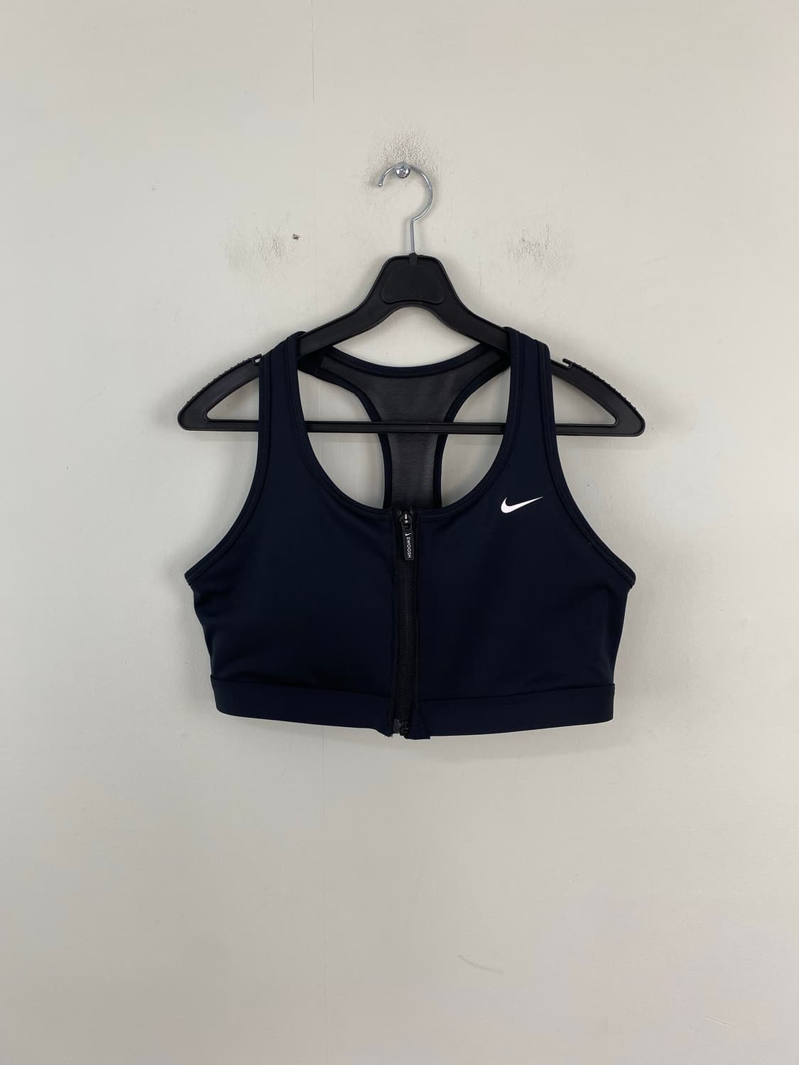 나이키 스우시 프런트 지퍼 스포츠 브라탑 XL <262> 상품이미지1