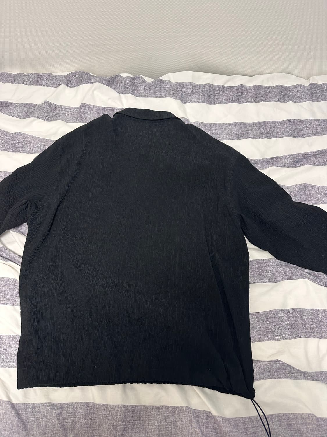 21ss 솔리드옴므 시어서커 7부카라셔츠(52) 상품이미지2