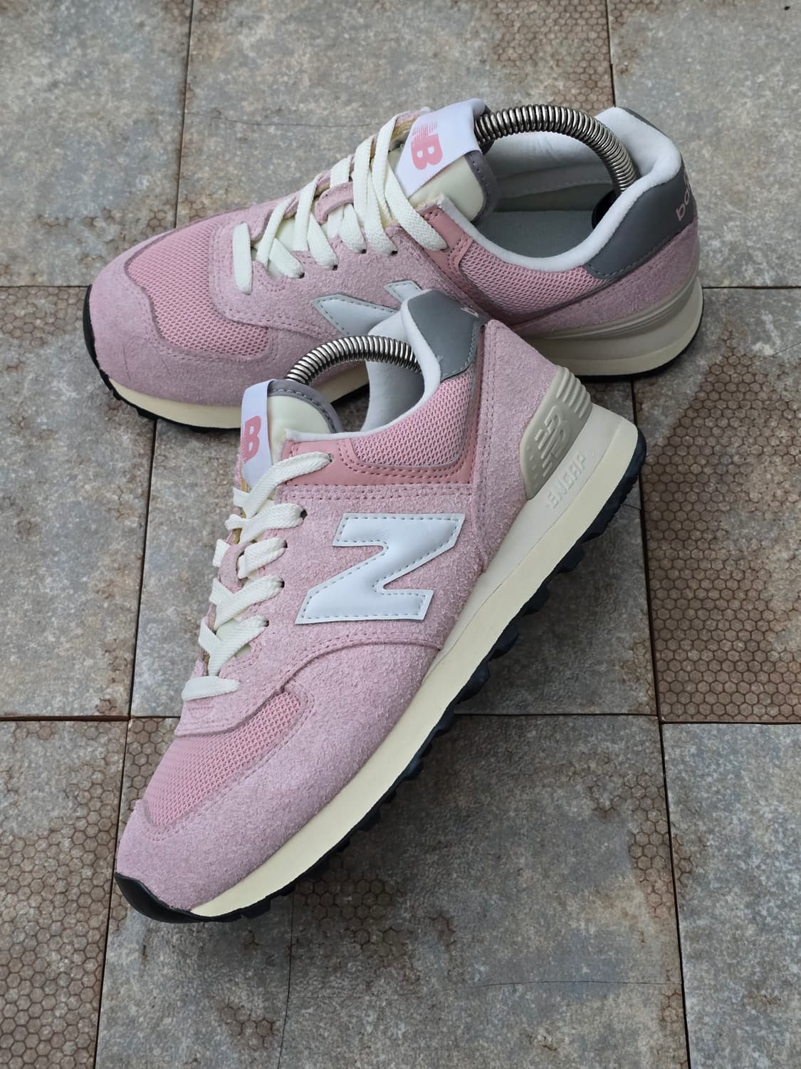 (230)뉴발란스 574 헤리티지 멜로우 핑크 상품이미지3