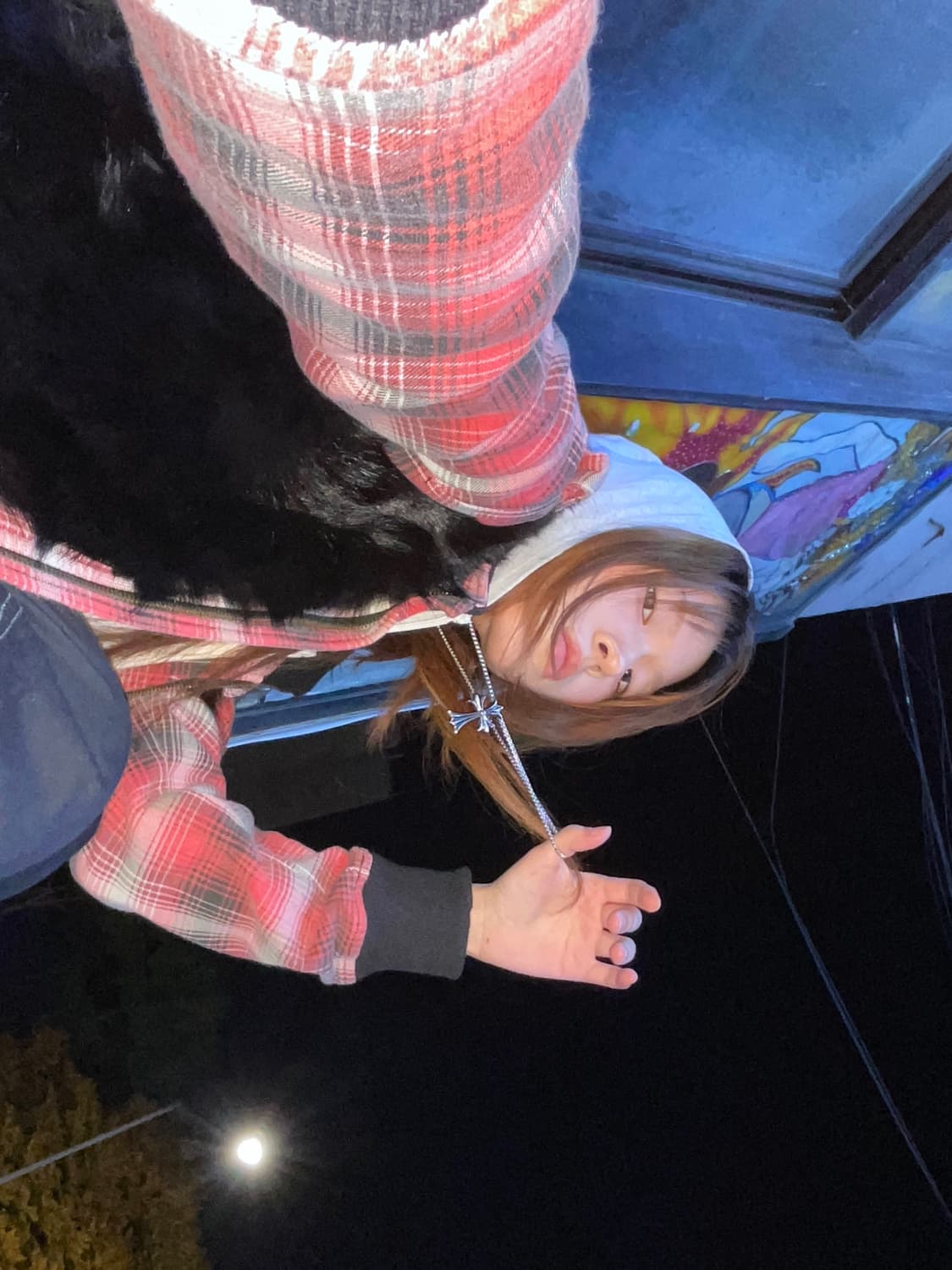 디젤 데일리 락시크 블랙 레드 펑크 코디 세트 상품이미지2