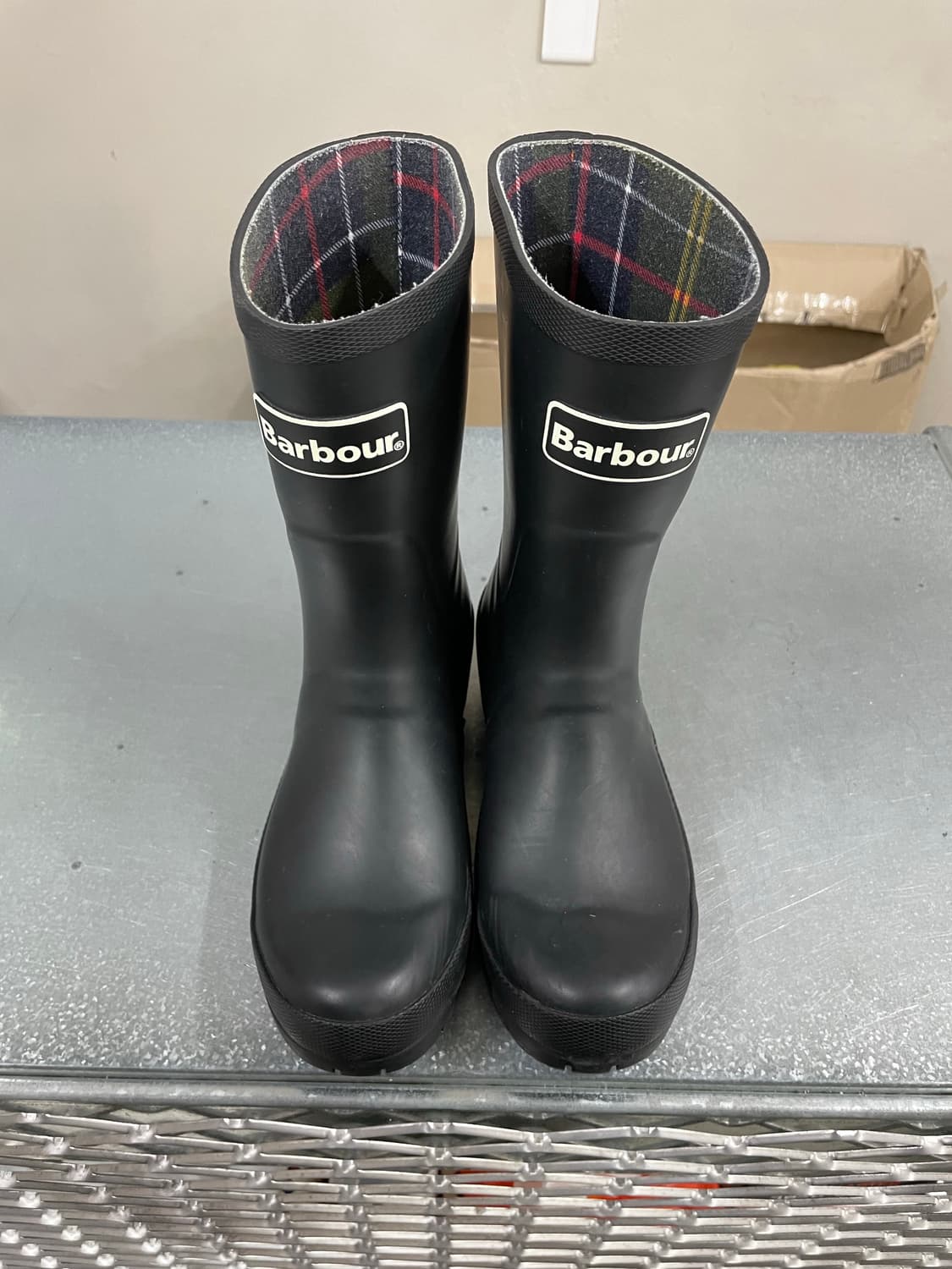 바버 밴버리 레인부츠 블랙 uk3 상품이미지5