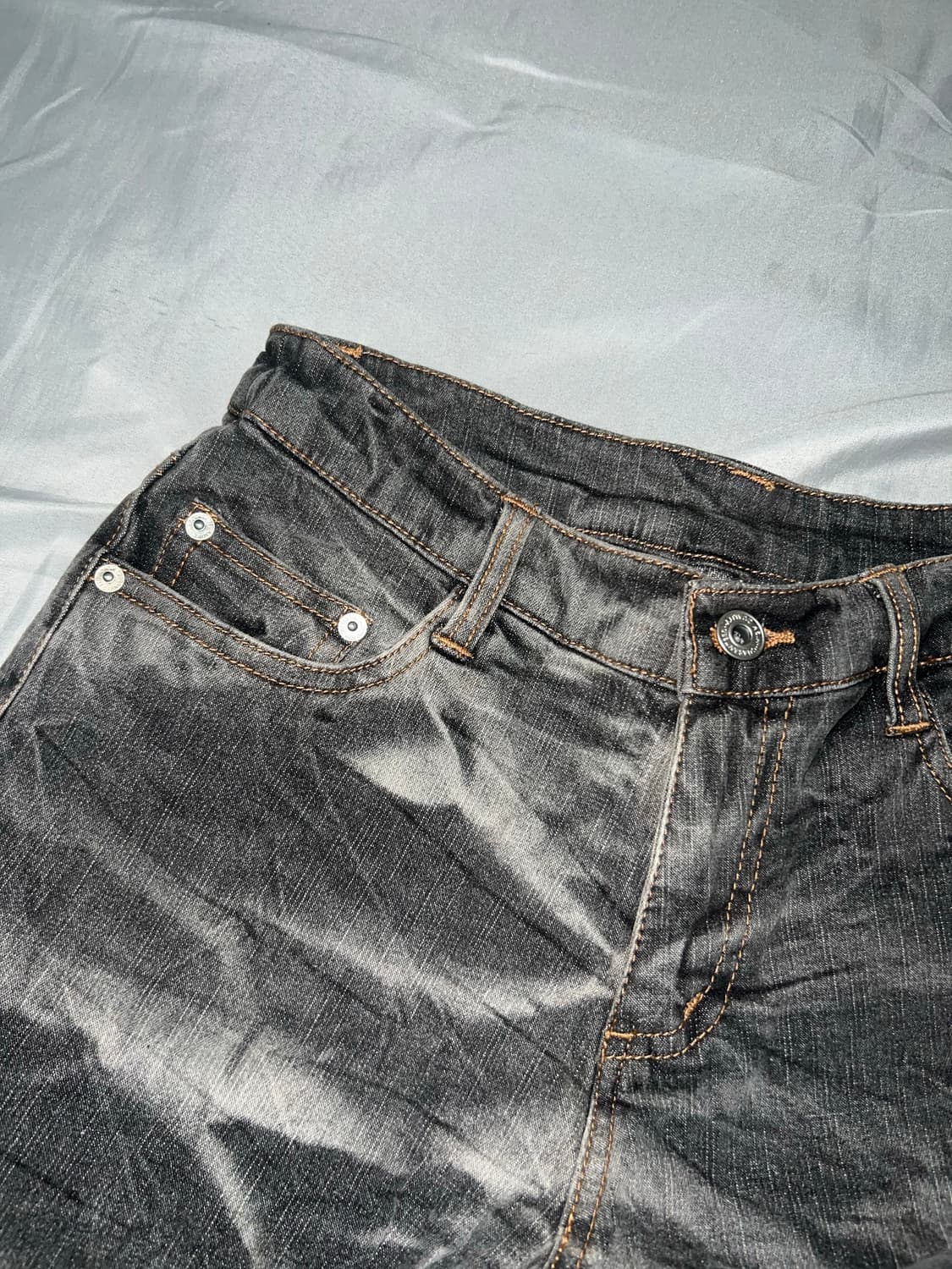 ✨vintage gray detail pants 크랙 워싱 y2k✨ 상품이미지4