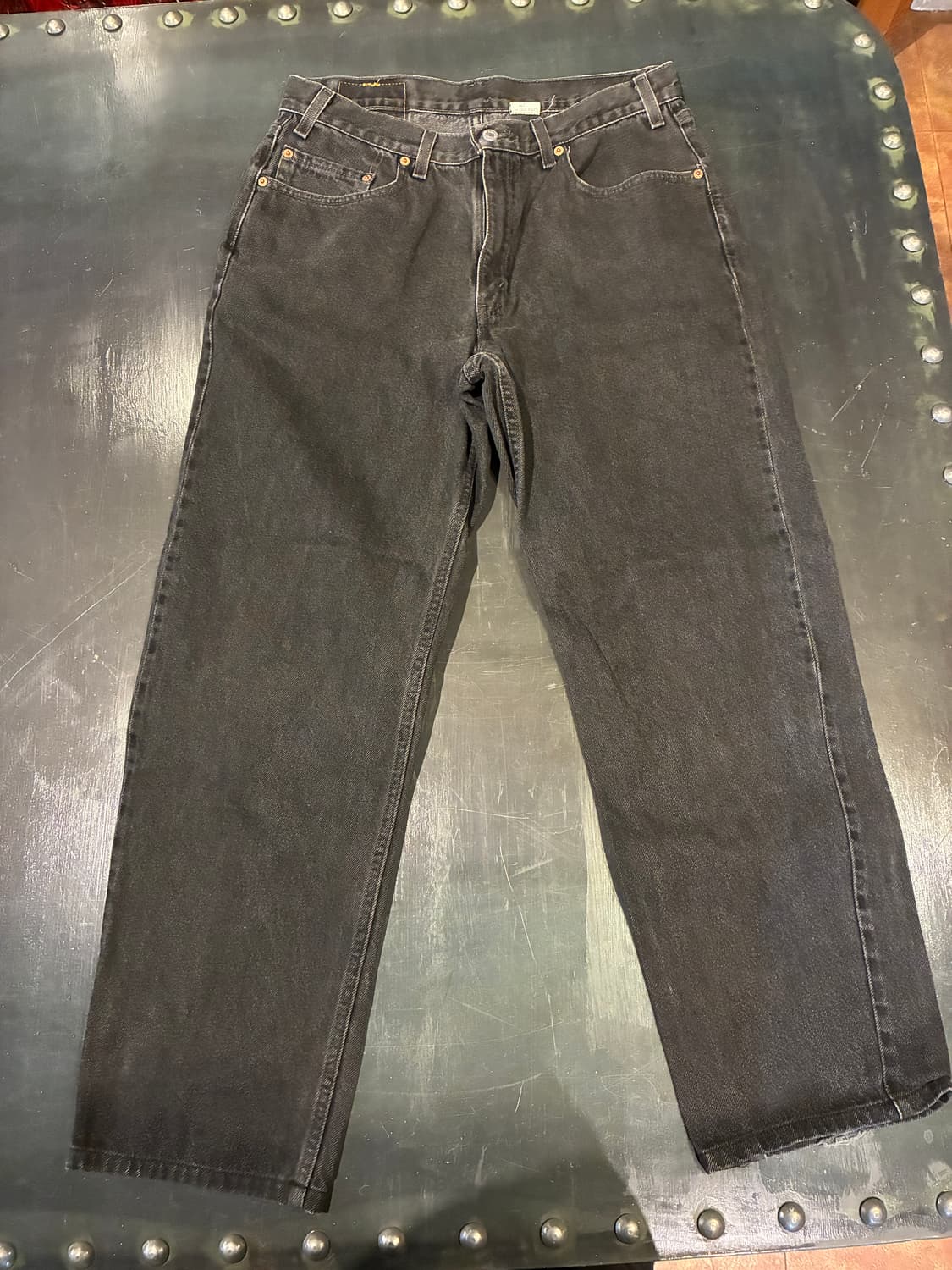 36) 리바이스 550 흑청 데님 상품이미지1