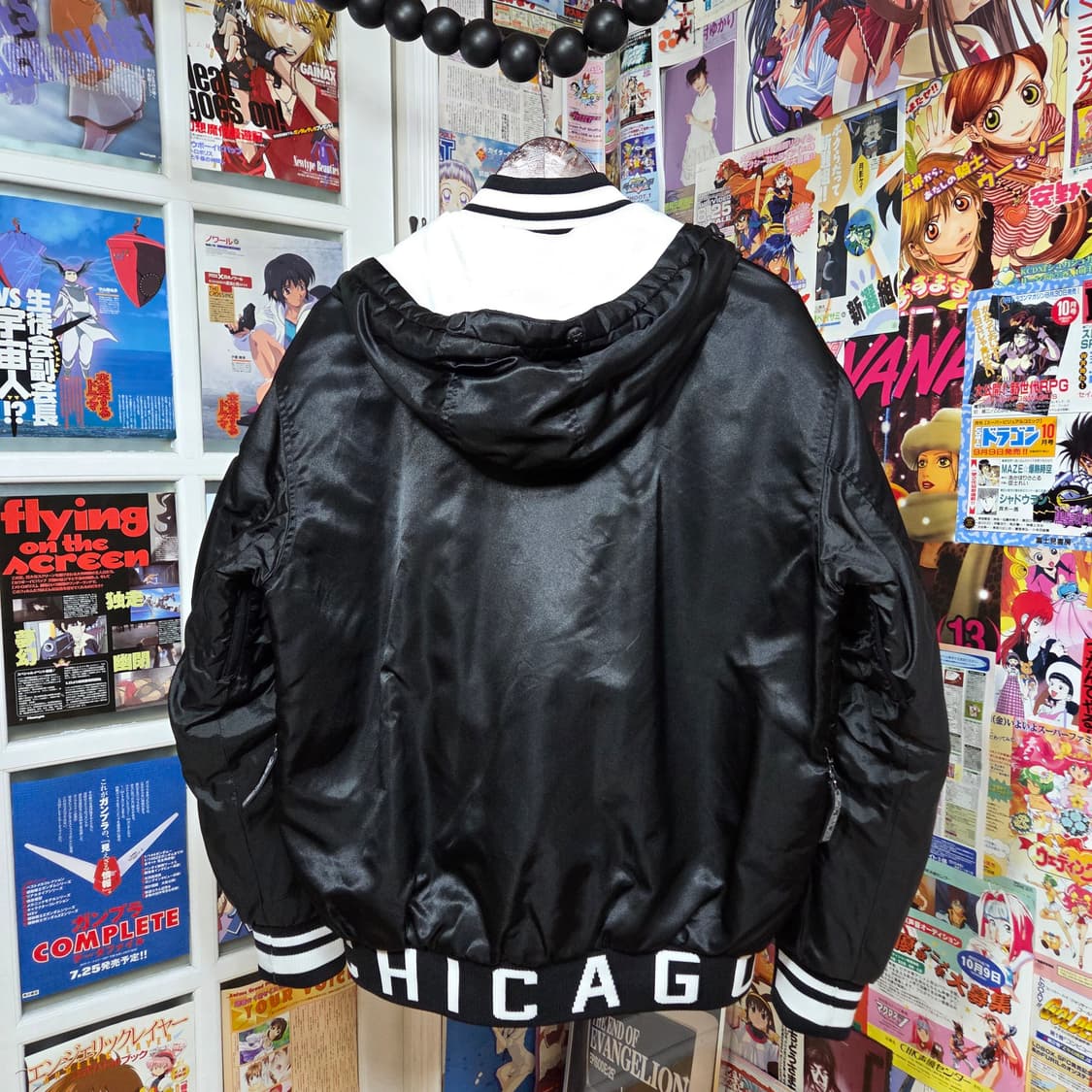 00S 엠엘비 시카고 레이어드 후드 스타디움 바시티 상품이미지7