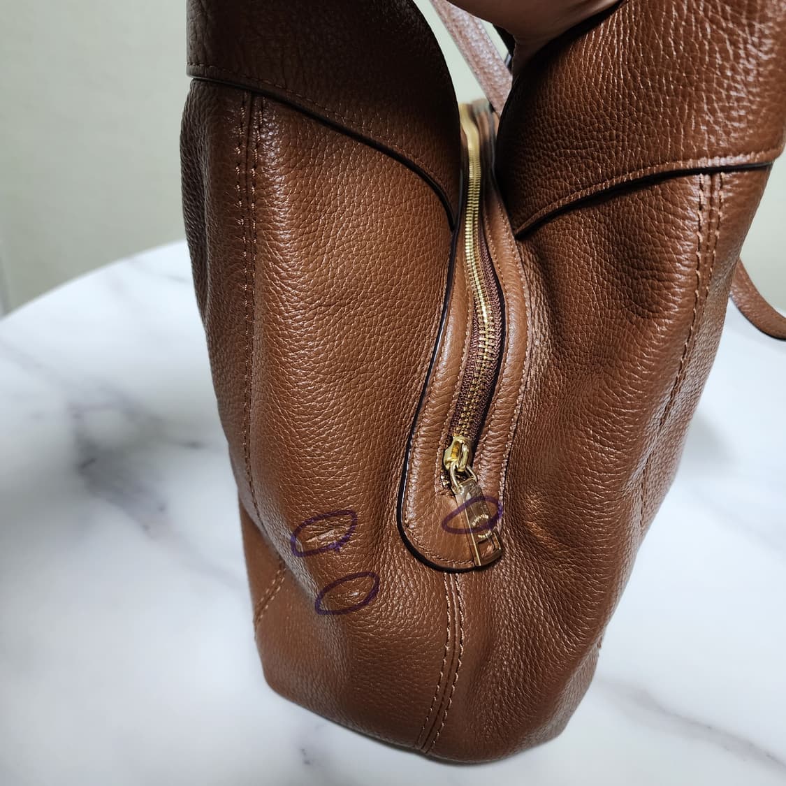 상태굿)코치 브라운 렉시 숄더백 상품이미지10