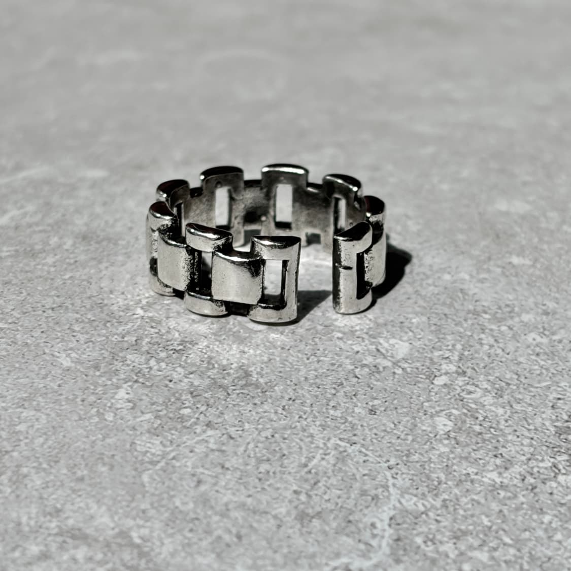 Oribell 워치 체인 925실버 오픈링 슬림 반지 상품이미지5