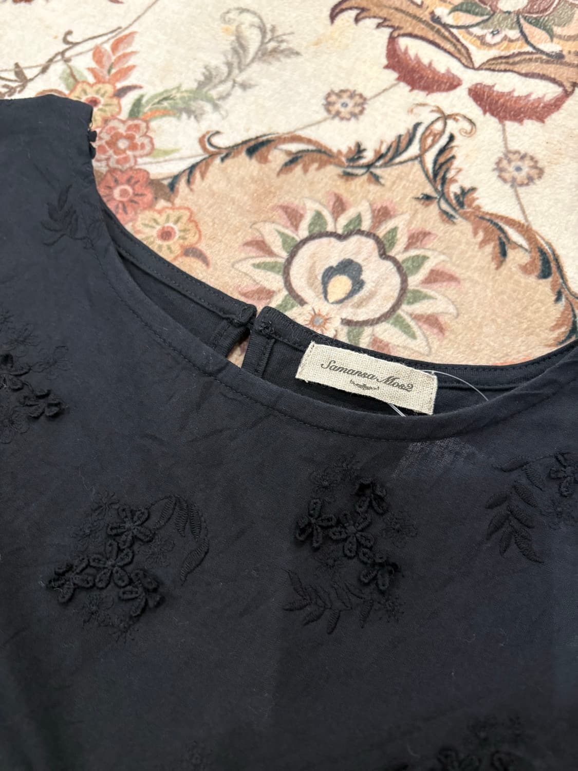 사만사모스 스칼럽 레이스 블라우스 상품이미지3