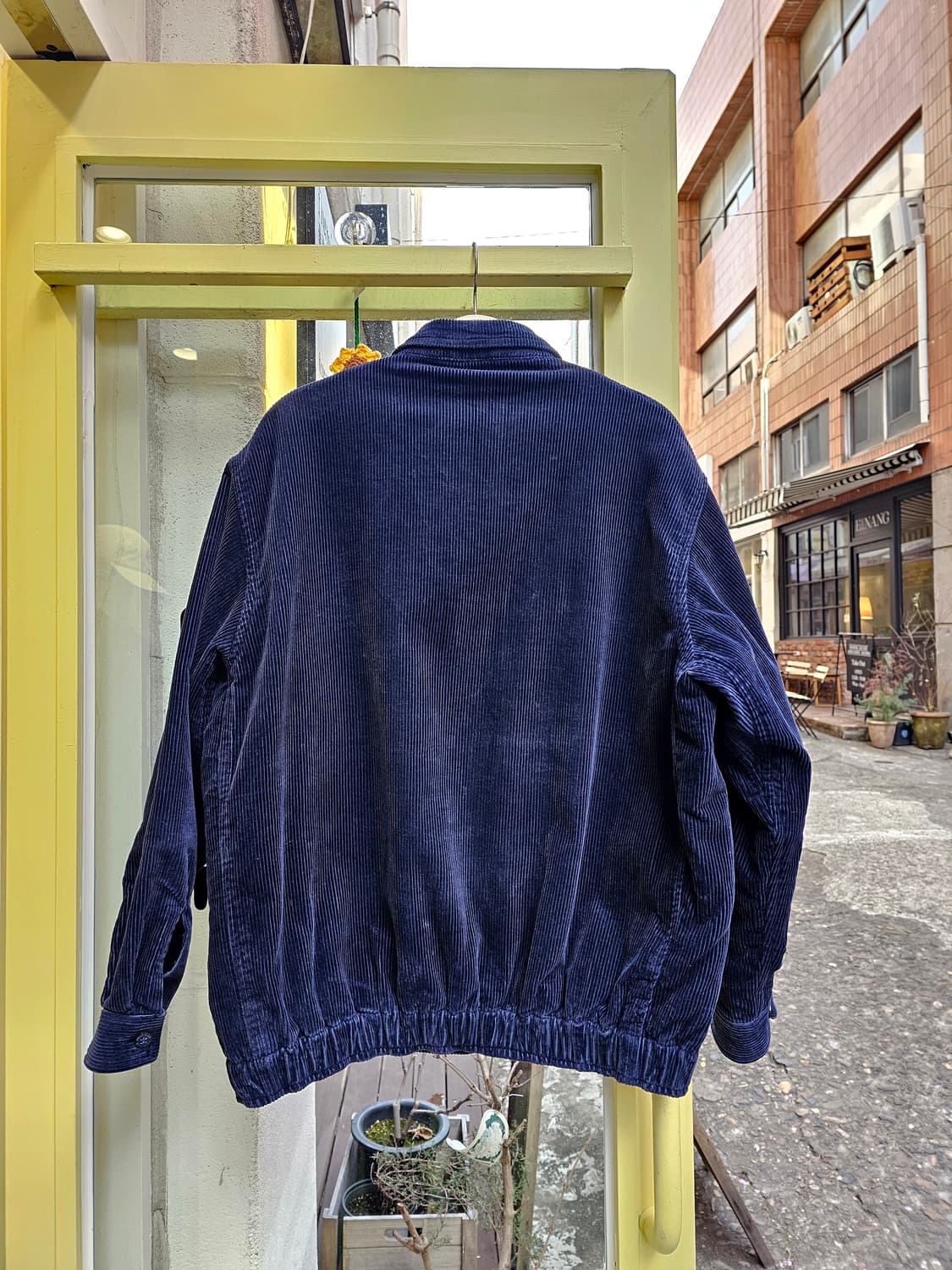 Polo club 네이비 코듀로이 블루종 상품이미지9