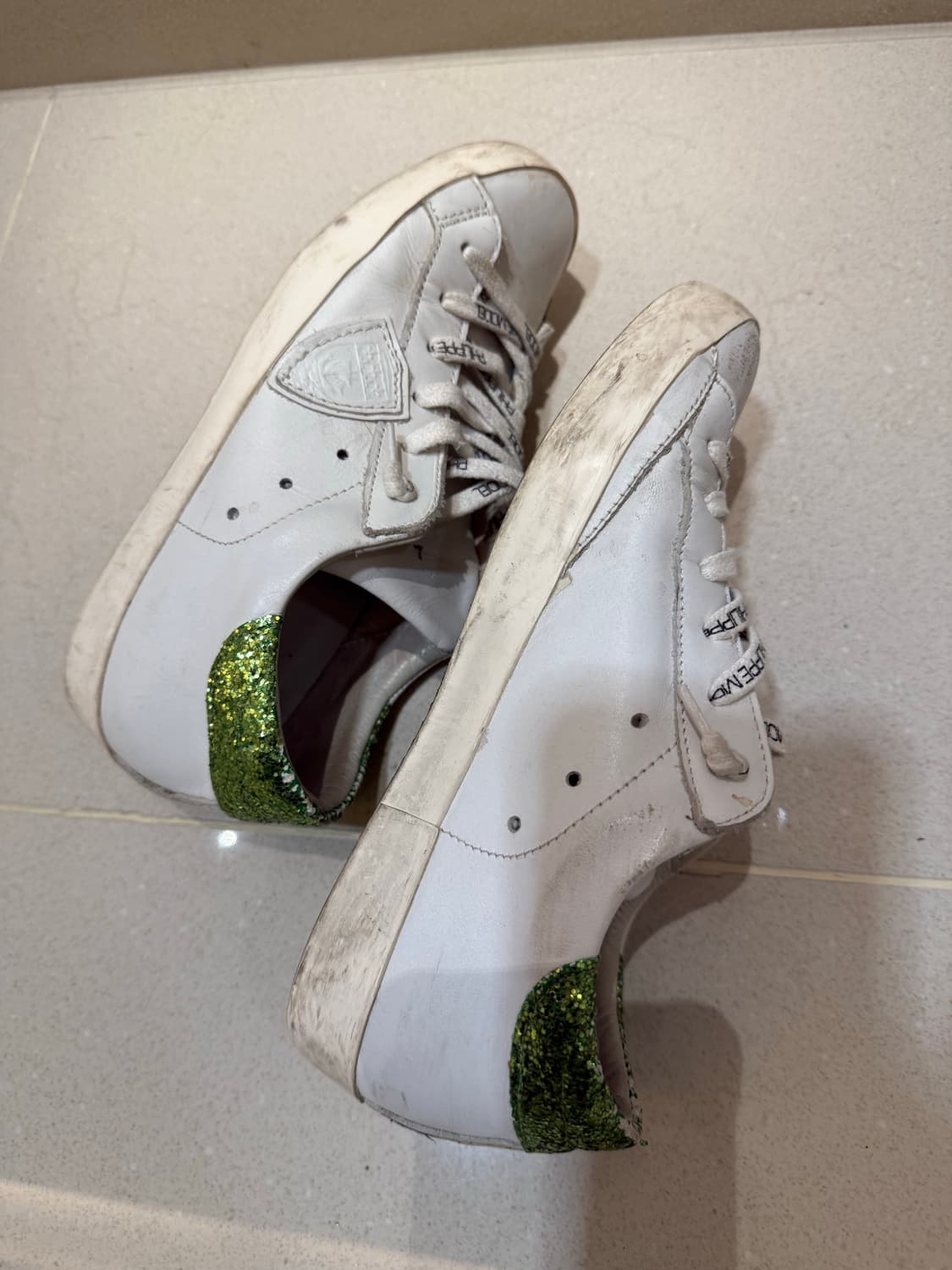 필립모델 이탈리아 명품 스니커즈 37 (240) 운동화 플랫 골든구스 상품이미지6