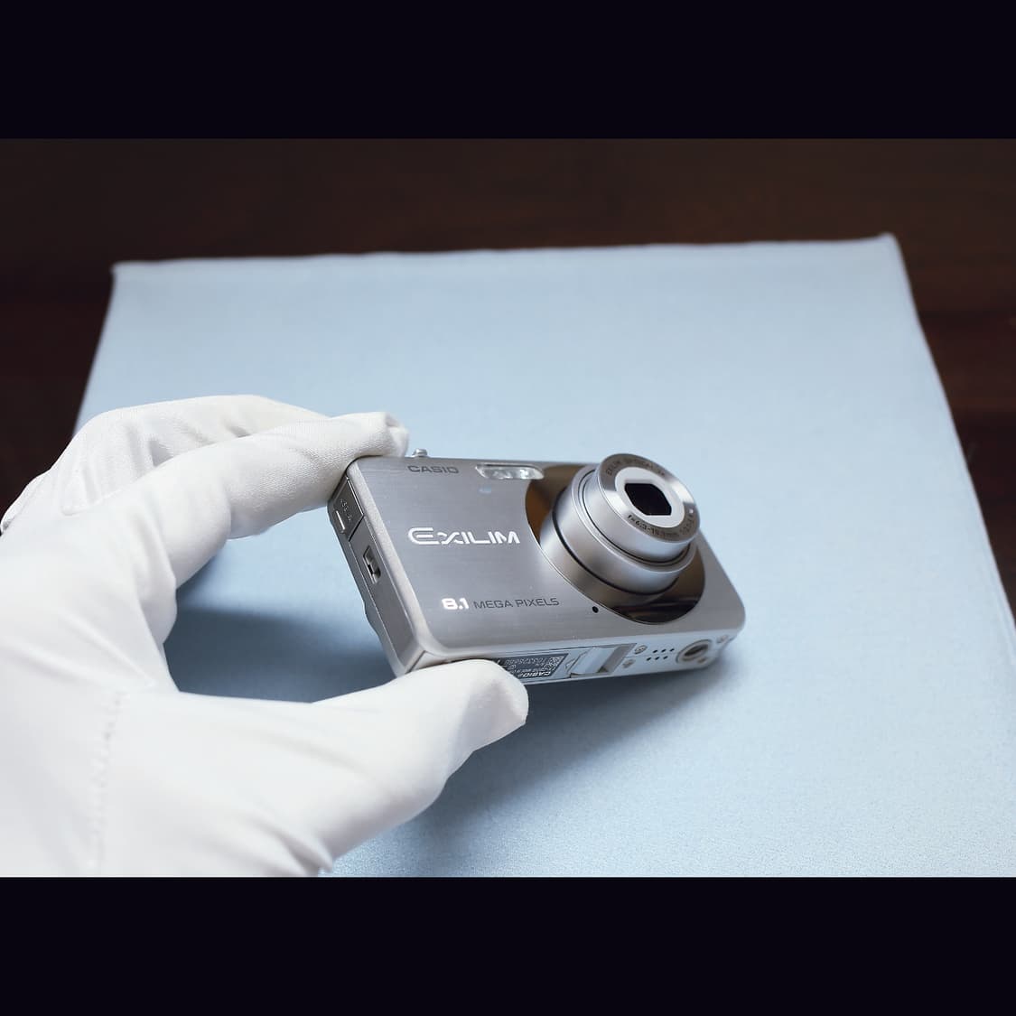 레어<민트급><카리나>카시오 엑슬림 z80 실버 빈티지 디카 상품이미지6