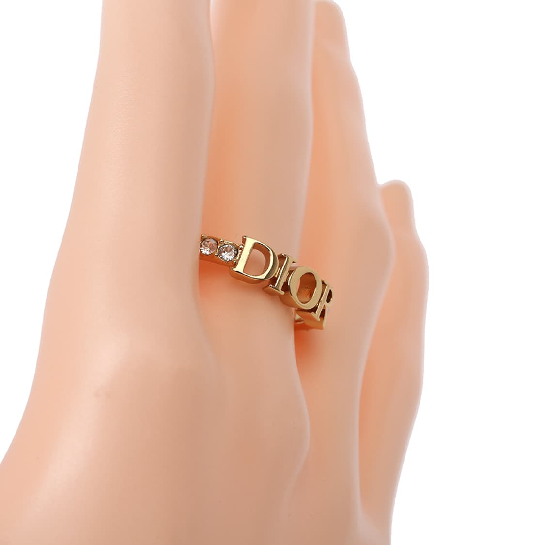 디올 레볼루션 반지 골드 피니시 스파클링 크리스탈 링 R1009DVOCY 상품이미지7