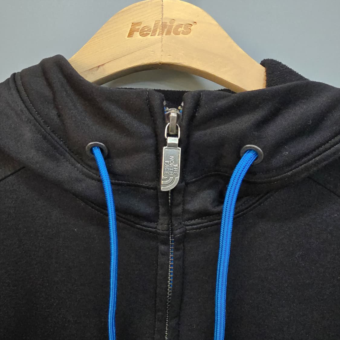 노스페이스(The North Face) 빅로고 집업 후드 블랙 S 상품이미지6