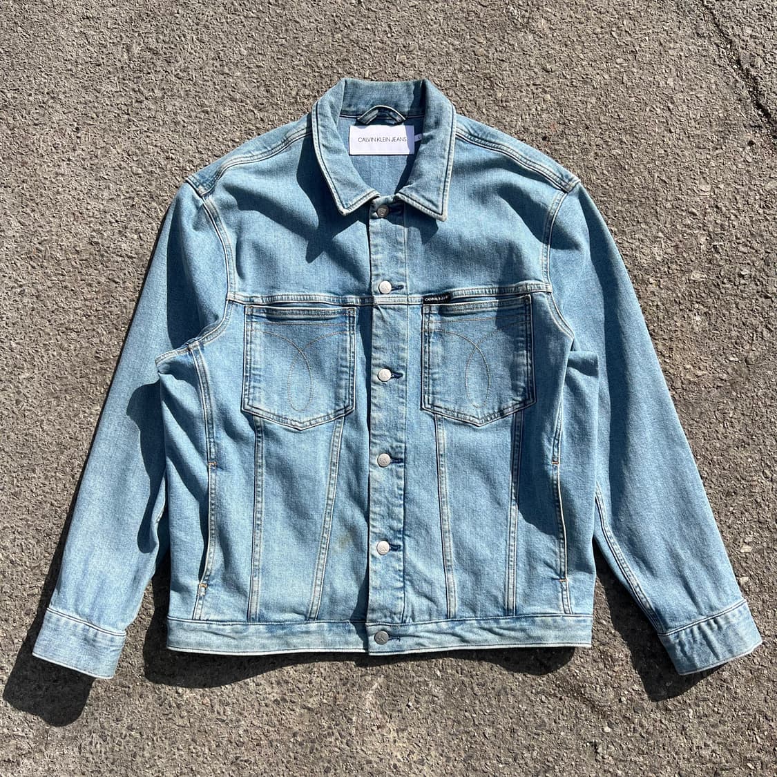 캘빈클라인 데님 트러커 자켓 상품이미지1
