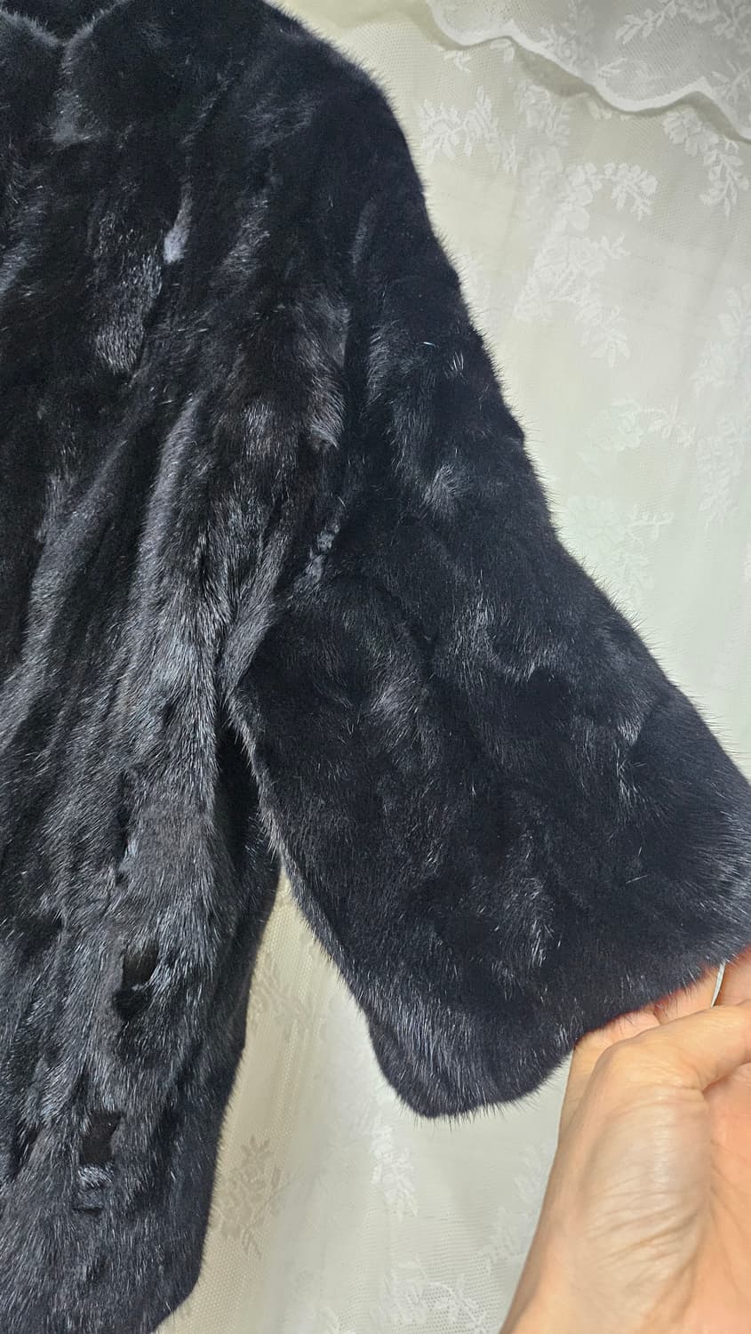 블랙 밍크자켓  상품이미지5