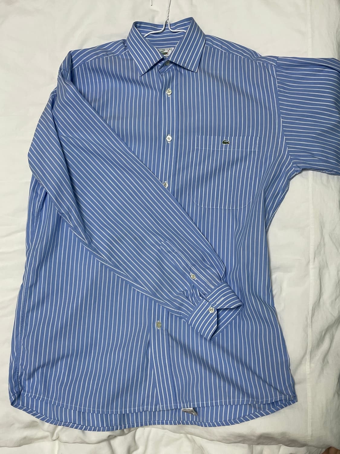 Lacoste stripe shirt - Blue 상품이미지3