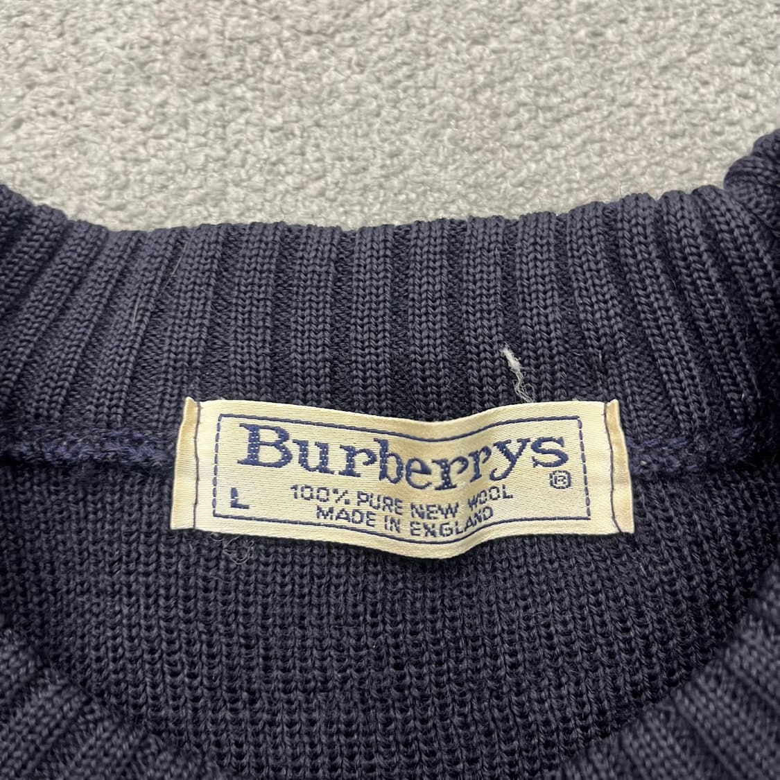 L 버버리 코만도 울 엘보우패치 니트 상품이미지6