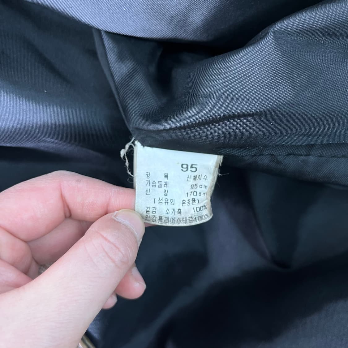 100 아메리칸 빈티지 90s 레더 자켓 상품이미지10