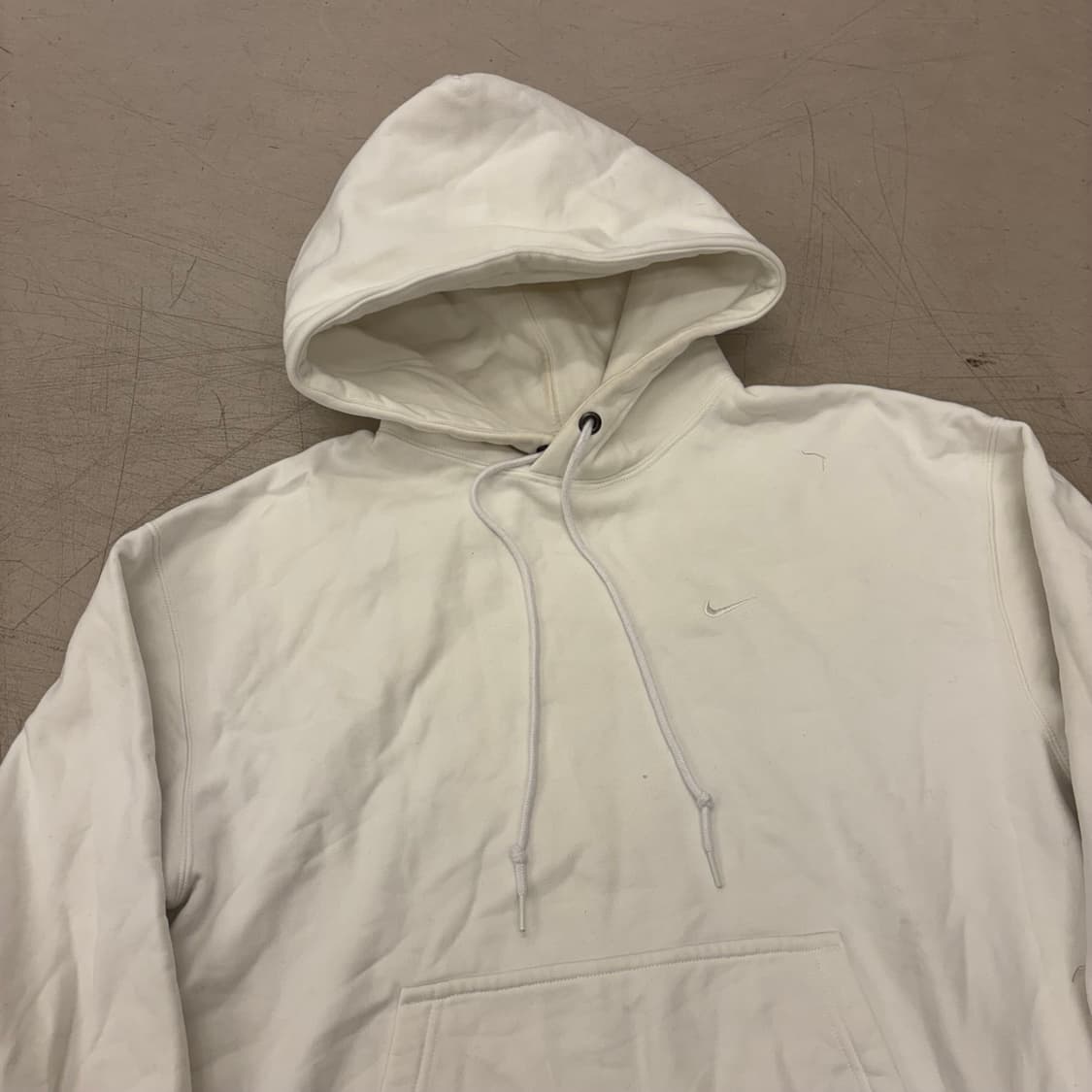 나이키 랩 NRG 스우시 화이트 후드티 상품이미지2