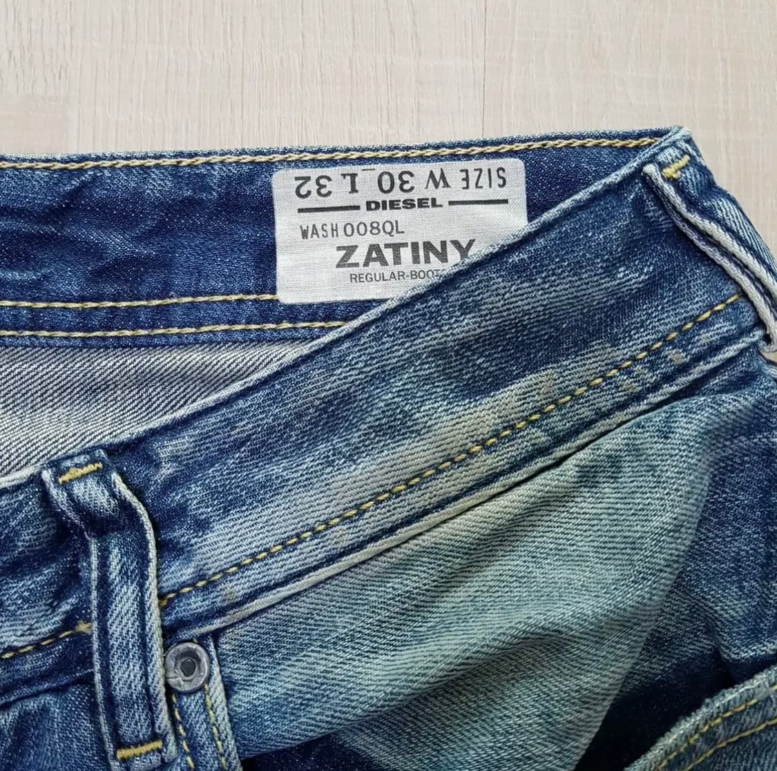 디젤 zatiny 부츠컷 데님 상품이미지4