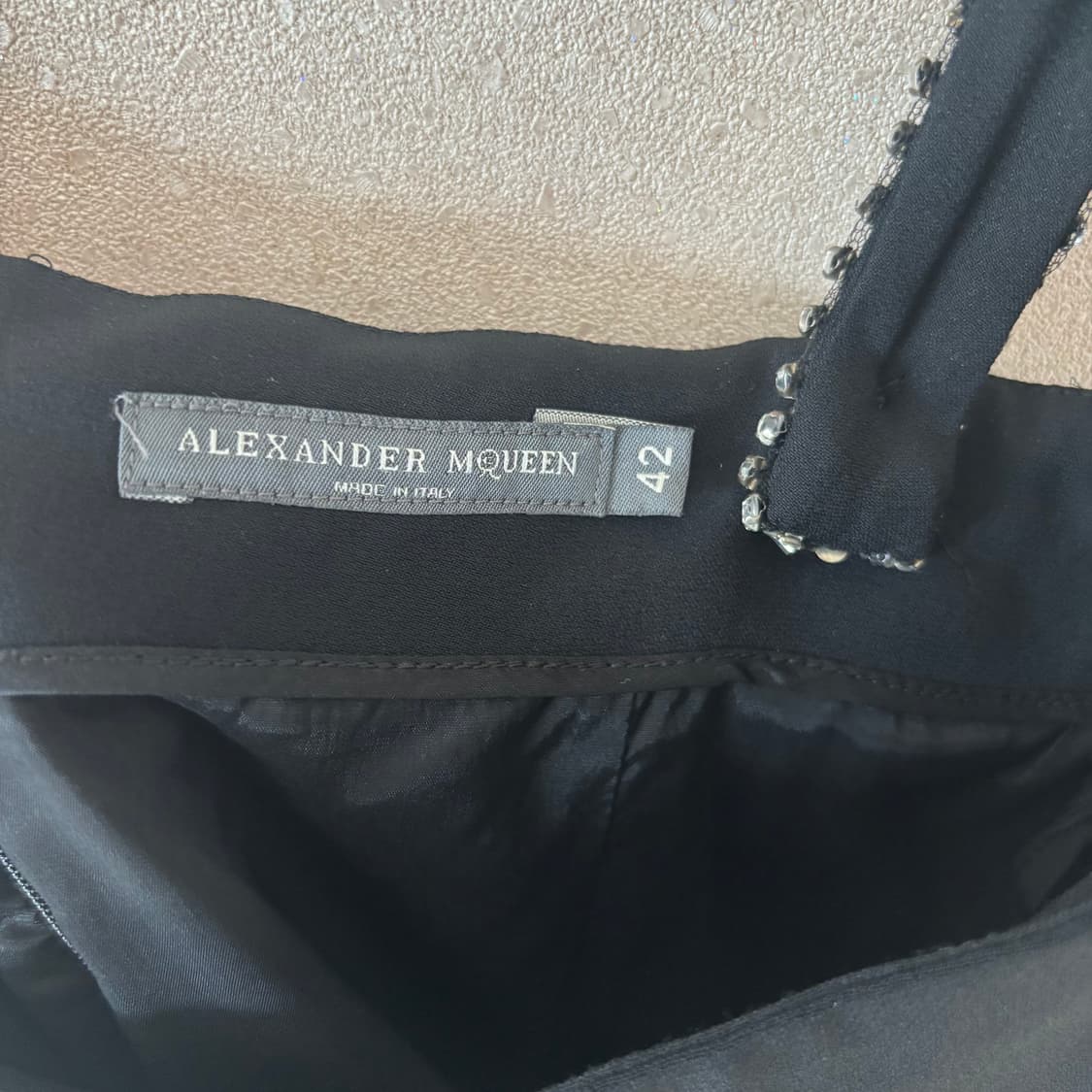 Alexander McQueen 알렉산더 맥퀸 비즈 피나포어 원피스  상품이미지5