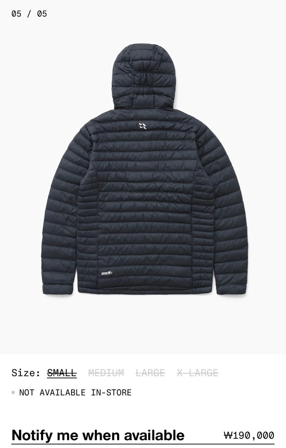 S) Rab 경량패딩 상품이미지2