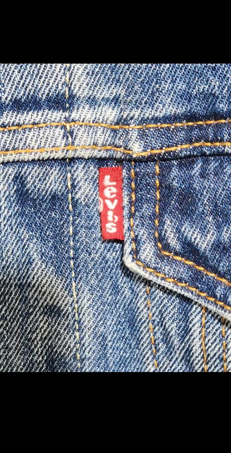 (M) 리바이스 청자켓 연중청 레드탭 데님자켓 빈티지  상품이미지4