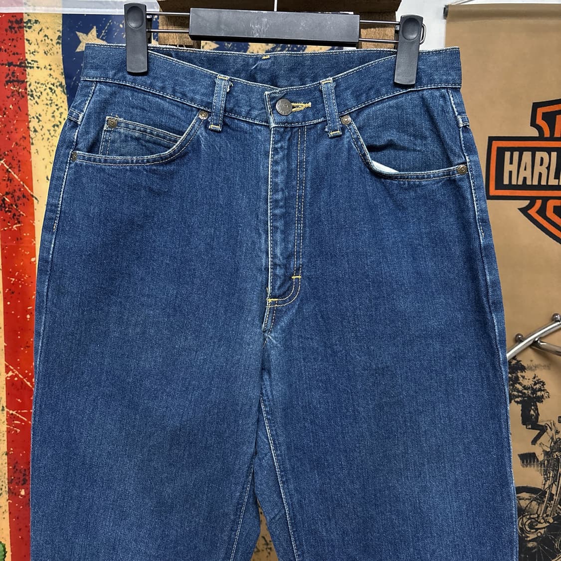 00s 리 라이더스 재팬라인 데님 배기팬츠 쉴드포켓 N545 상품이미지3