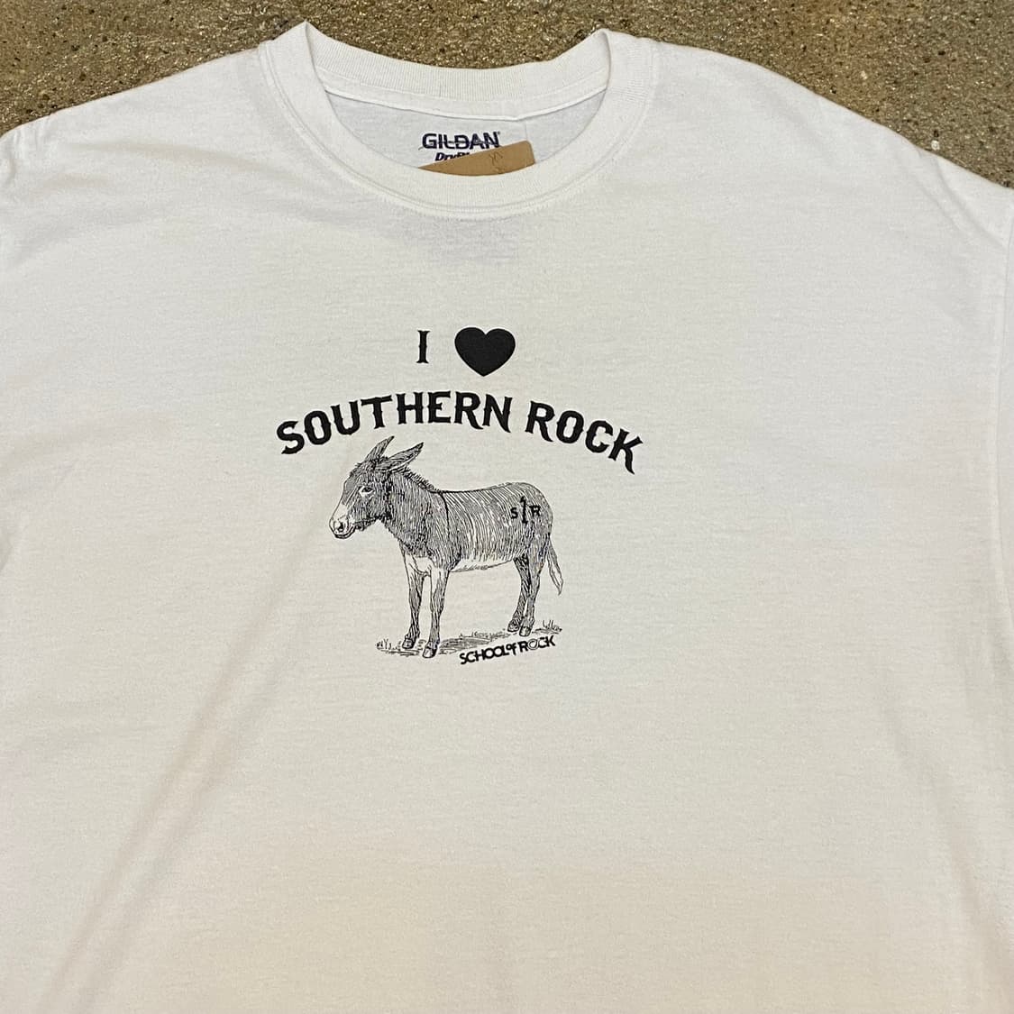 미국 빈티지 스쿨오브락 굿즈 프린팅 반팔티 락티셔츠 상품이미지2