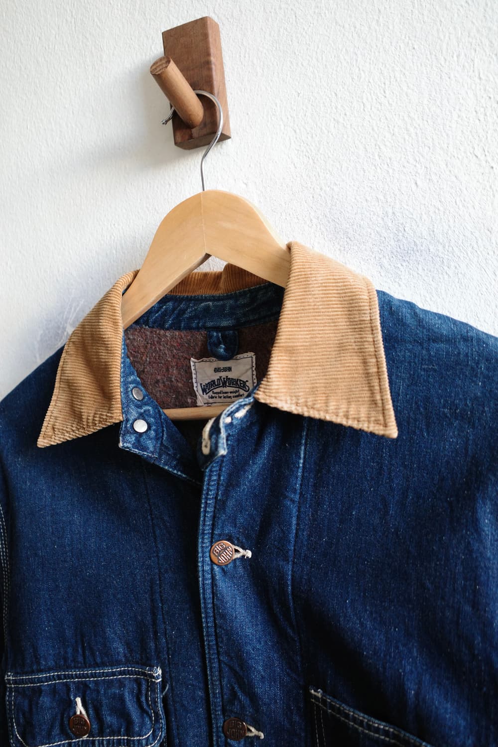 90s 빅 존 데님 커버올 상품이미지7