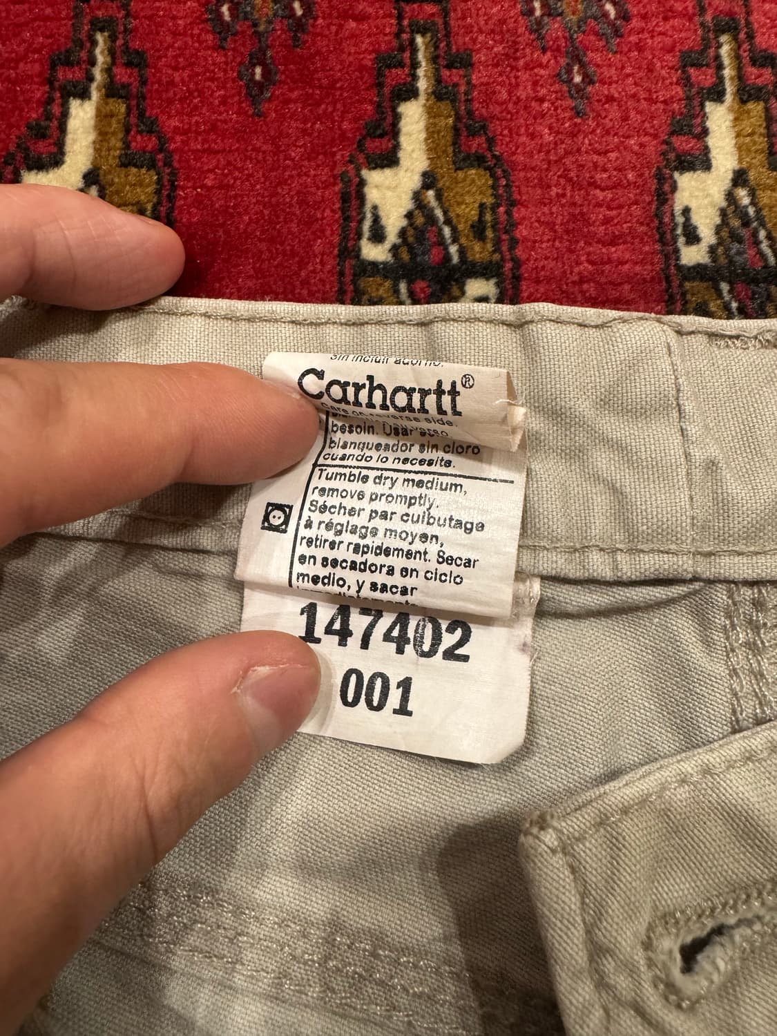 90s Vintage Carhartt short pants 상품이미지3