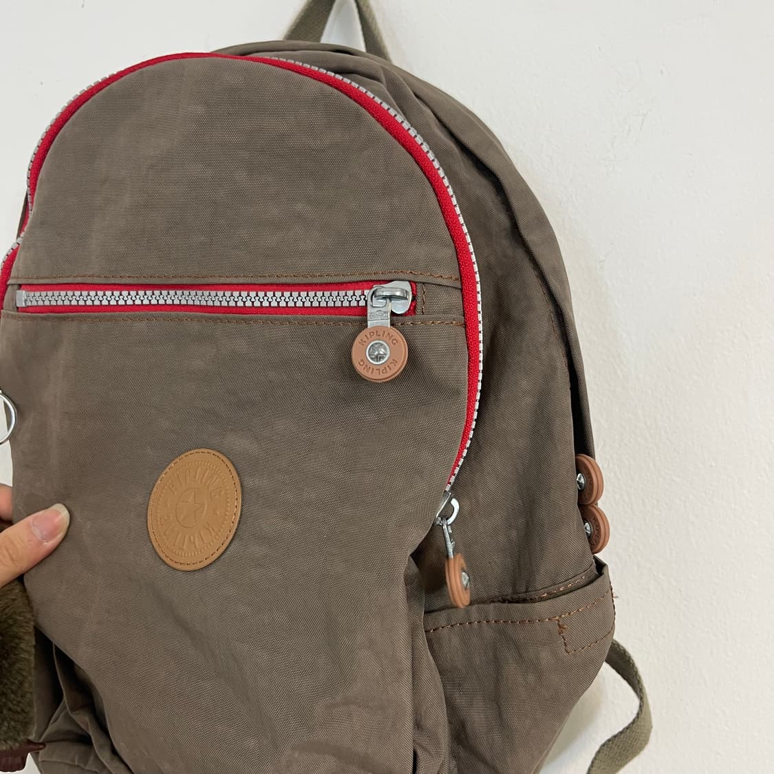 Kipling brown backpack 상품이미지5