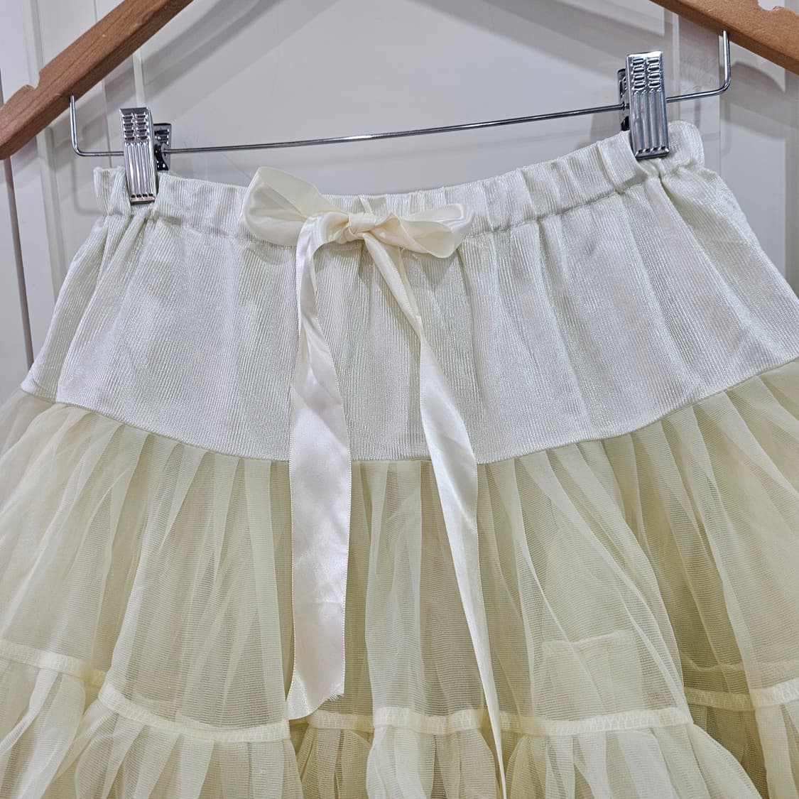 아이보리 캉캉 튜튜 스커트 상품이미지2