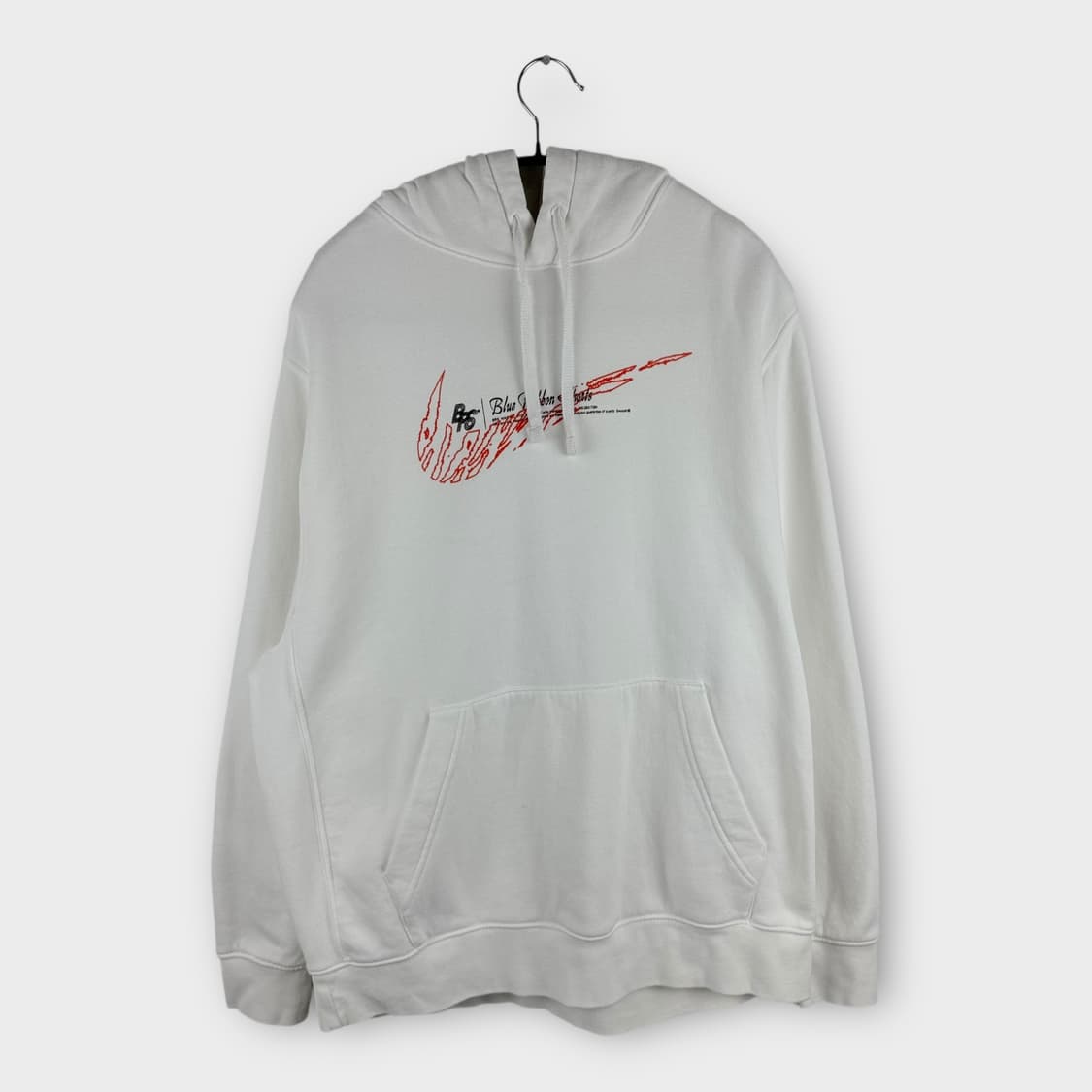 (105) 나이키 BRS 빅스우시 기모 후드티 화이트 상품이미지1