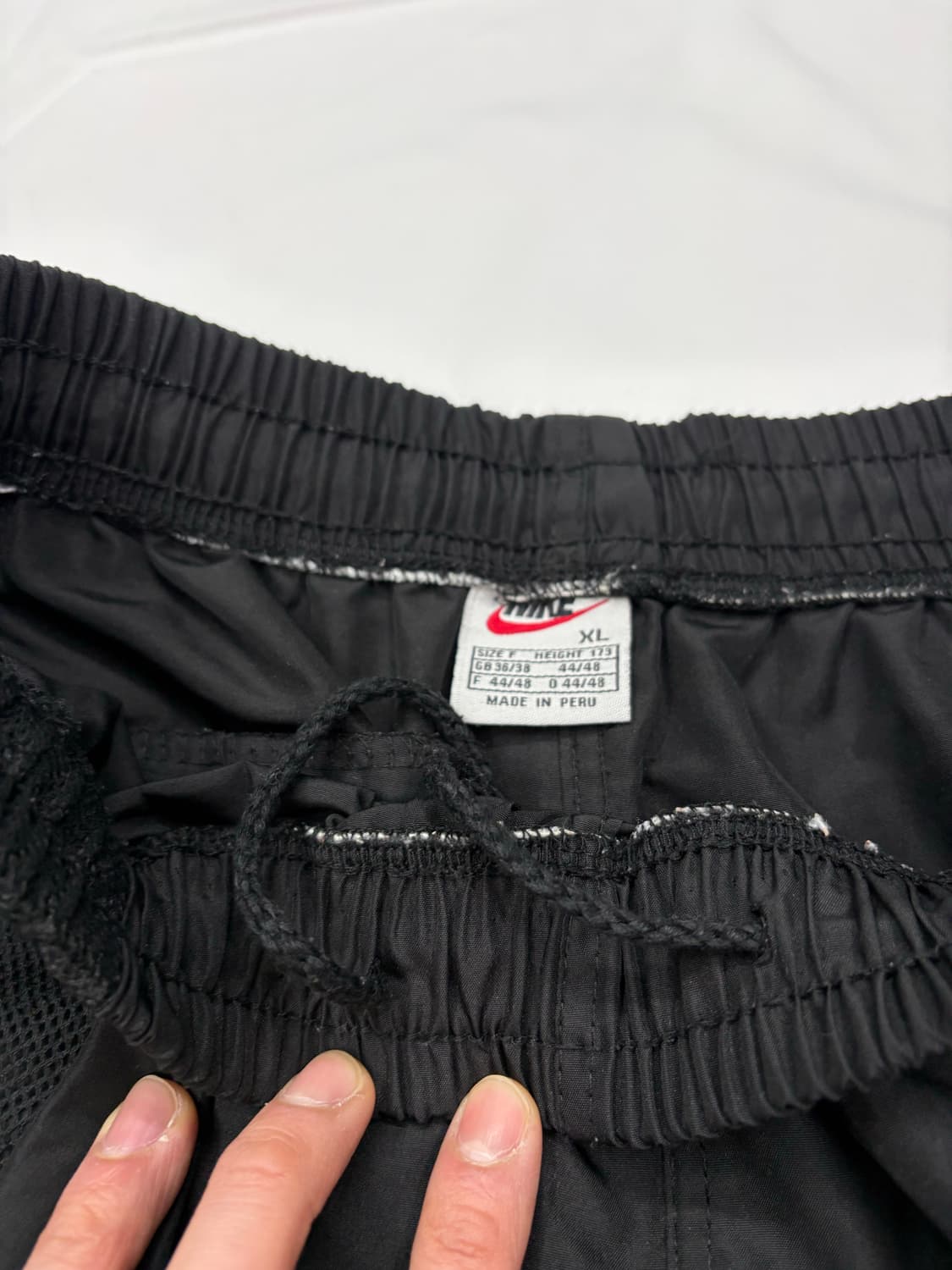 나이키 블랙 밴딩 트랙 팬츠 반바지 상품이미지5