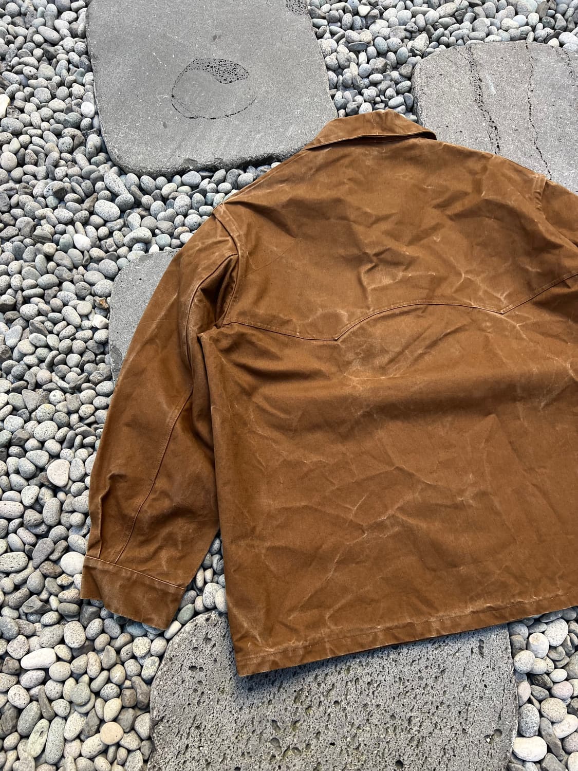 1950s FRENCH SNCF RAILWAY 50s 덕캔버스 워크자켓 상품이미지8