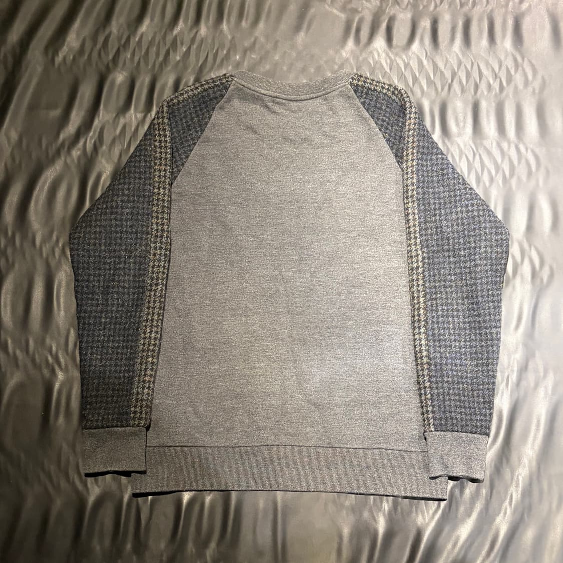 우영미 배색 울 소매 맨투맨 상품이미지2