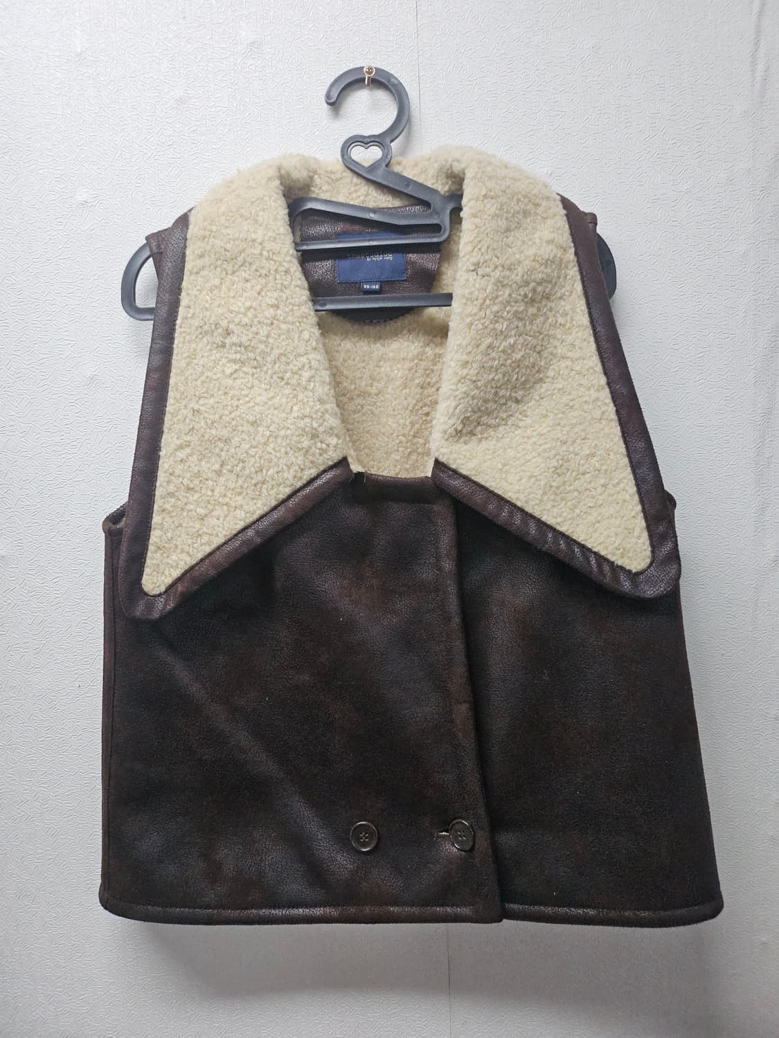 무스탕 조끼 브라운  55 상품이미지1