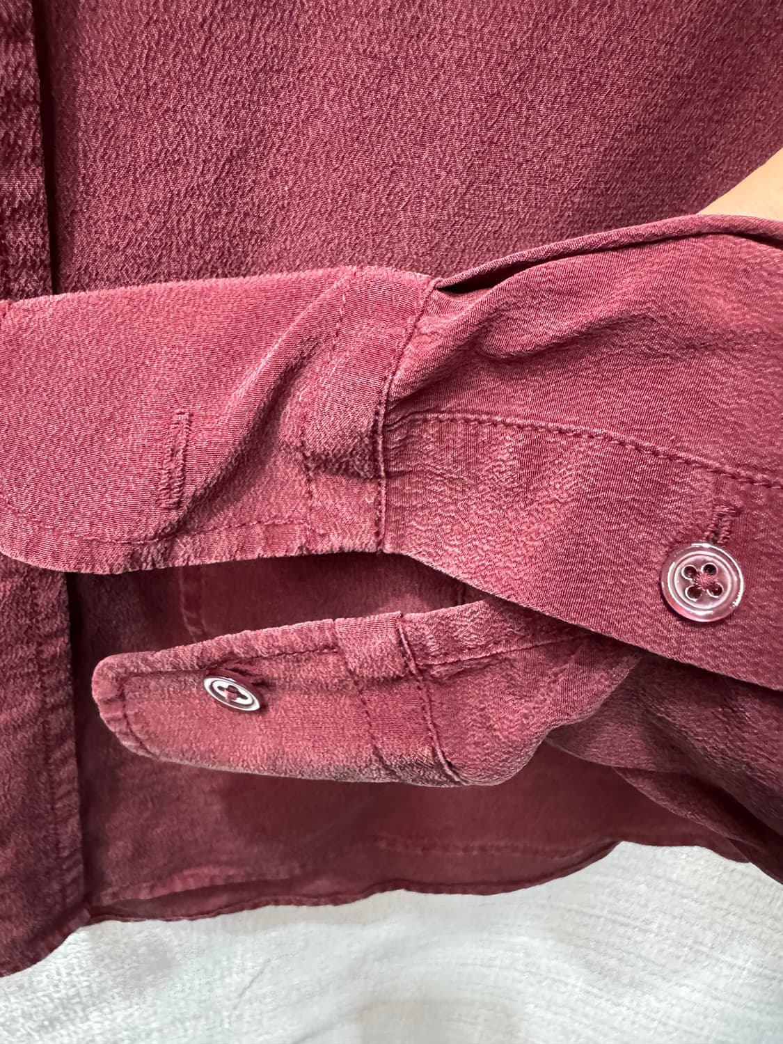 폴로랄프로렌 실크100% 워크셔츠 2(S) 상품이미지3