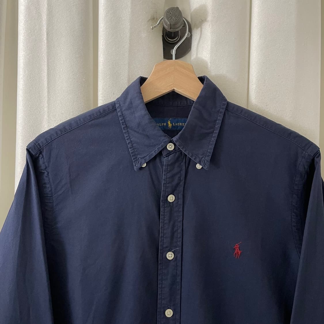 폴로 네이비 솔리드 셔츠 상품이미지3