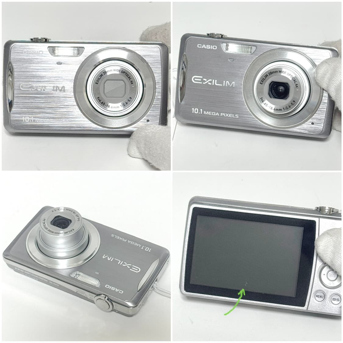 카시오 엑슬림 Z270 실버 빈티지디카 상품이미지3